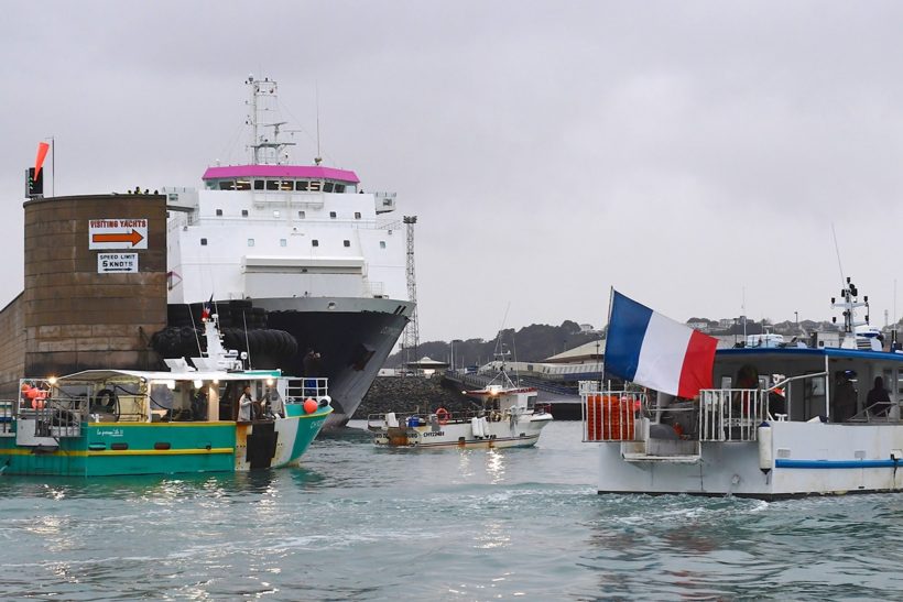 Navy patrol boats off Jersey as French threaten blockade