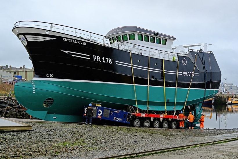 New Crystal River launched at Buckie