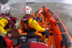 Penarth RNLI rescues four from sinking vessel