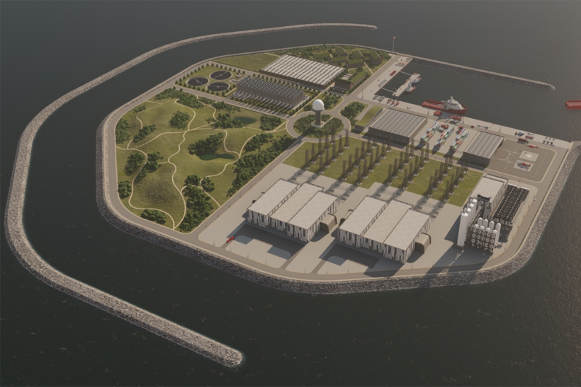 Huge manmade ‘energy island’ planned for North Sea