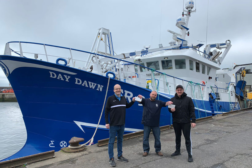 Day Dawn first box nets £1,100 for charity