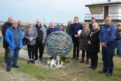 Newhaven fishermen’s memorial unveiled