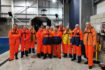 Shetland crew head south for MOB training