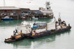 Work starts on raising lost Jersey fishing trawler