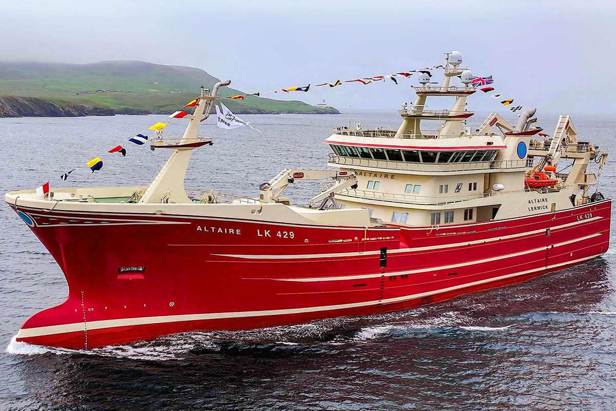New Altaire arrives in Shetland | Fishing News