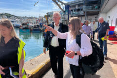 Brixham trip for new fisheries minister