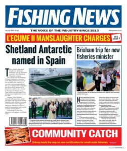 Cover of Fishing News magazine