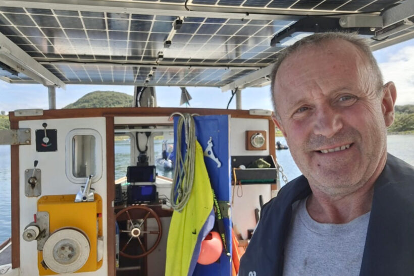 Electric-powered fishing vessel roadshow