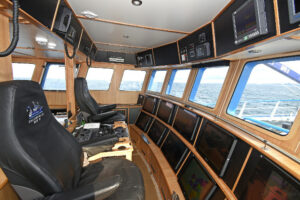 General view of the wheelhouse interior…