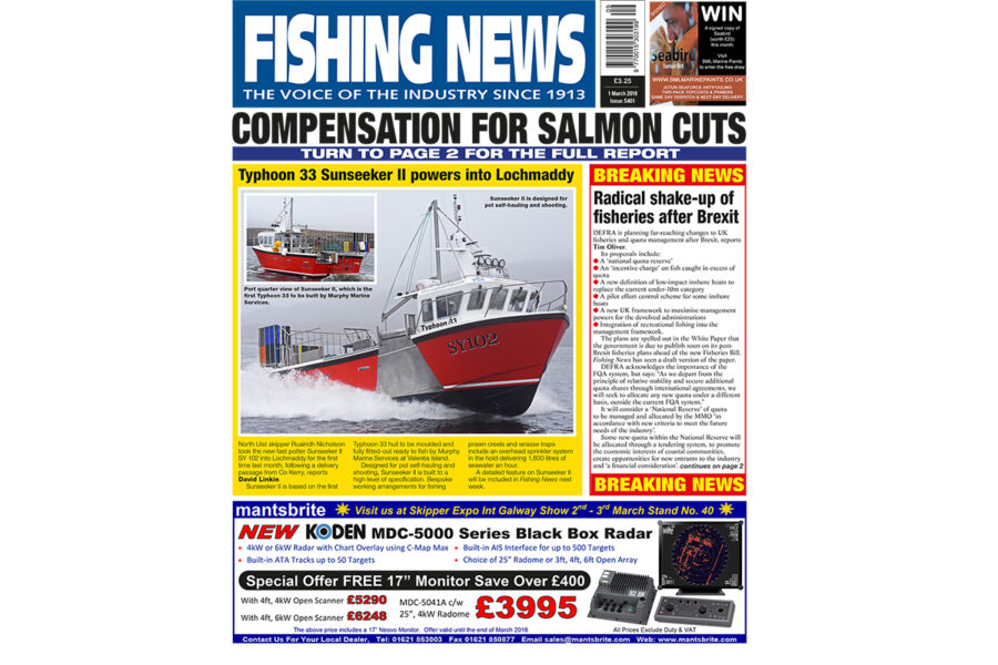 New issue: Fishing News 01.03.18