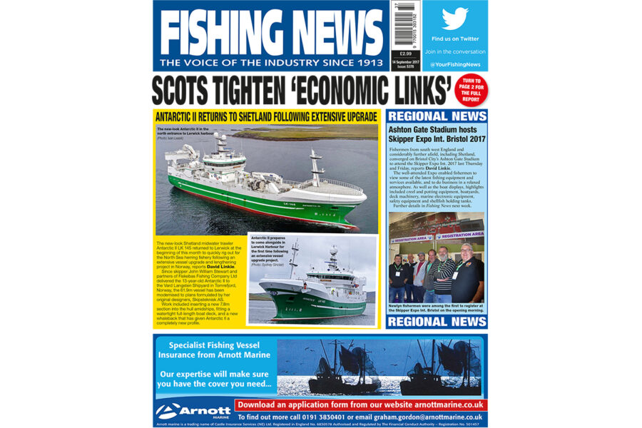 New issue: Fishing News 14.09.17