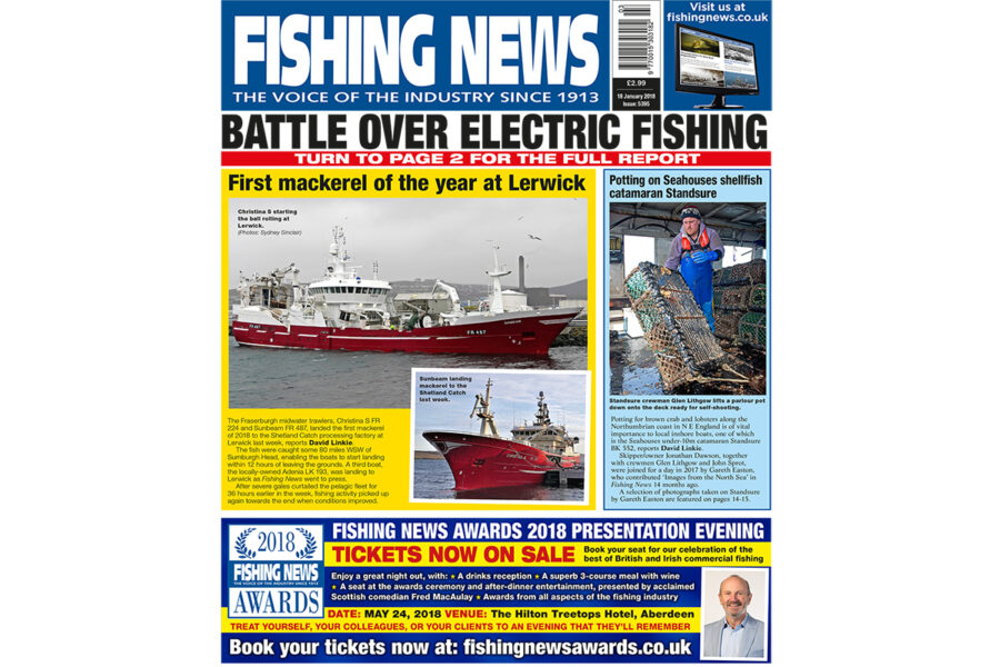 New issue: Fishing News 18.01.18