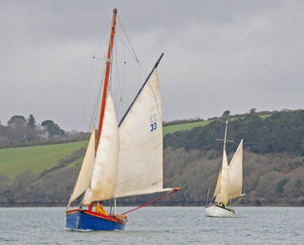 Falmouth oyster dredging