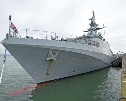 HMS Forth: Ready to join the Royal Navy Fishery Protection Squadron