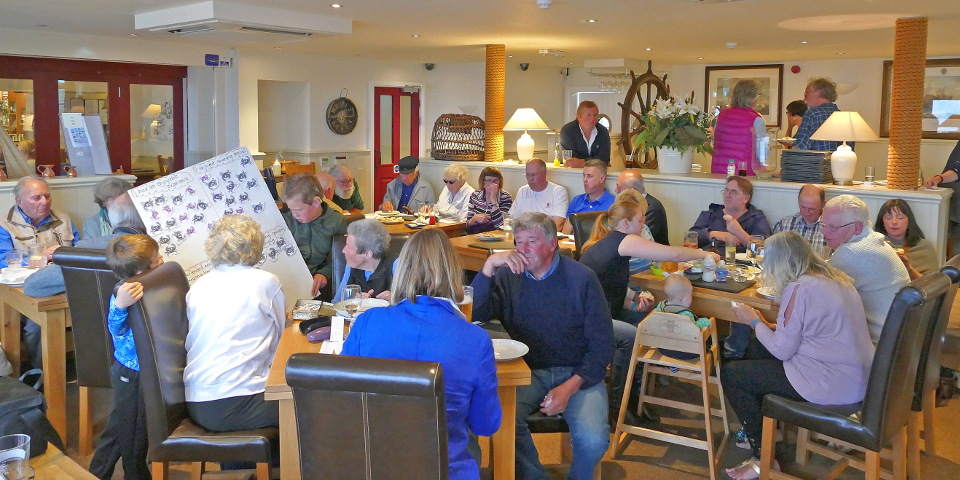 Current and former shellfishermen and their families enjoyed a recent screening of the ‘Guardians of the Reef’ project at the Cricket Inn in Beesands, South Devon.