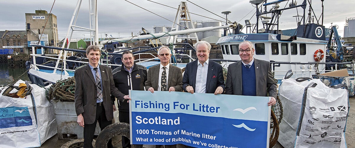 Fishermen net 1,000th tonne of marine litter
