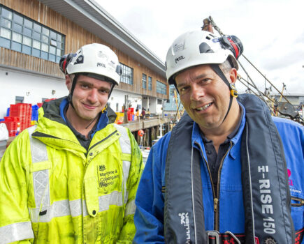 Surveying and inspection of fishing vessels with the Maritime and Coastguard Agency