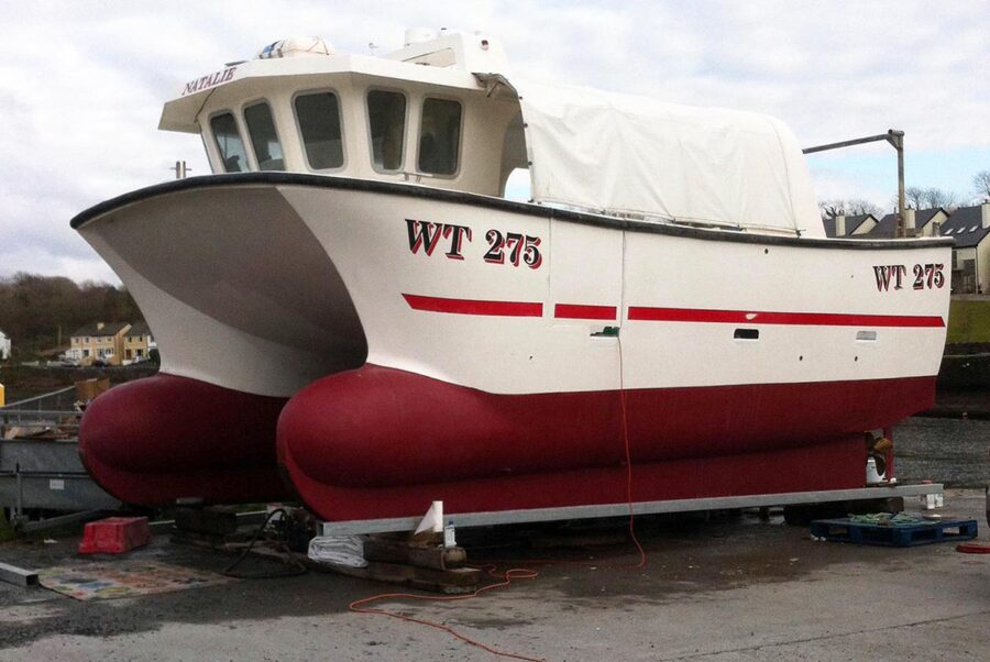 Mayo catamaran Natalie gets major overhaul