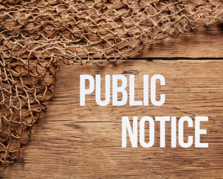 Public Notice: The Marine And Coastal Access Act 2009