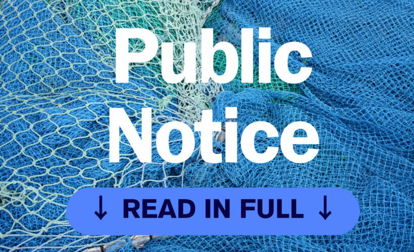 Public notice: Thames Estuary Cockle Fishery