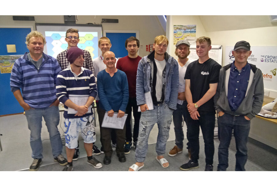 Nine new fishermen join the Cornish workforce