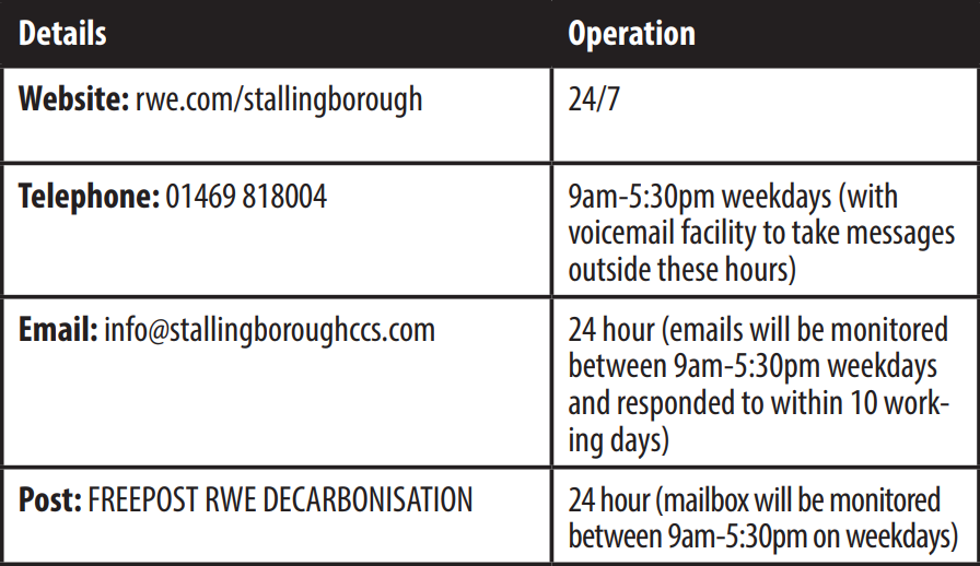 Public Notice: RWE Stallingborough CCGT Project Consultation - Fishing News