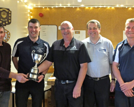 Serene team overcomes challenging conditions for Shetland Fish Trades Golf Cup