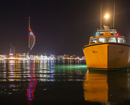 Ted Legg – Gosport fisherman dedicated to his work – and still in love with the job