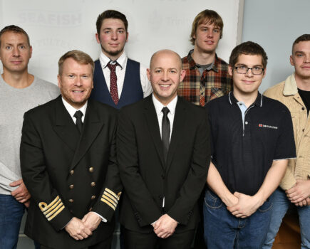 Whitby Fishing School apprentice awards