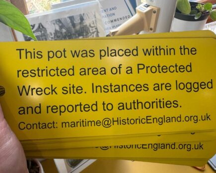 Pots found on protected wreck sites spark concerns about illegal fishing