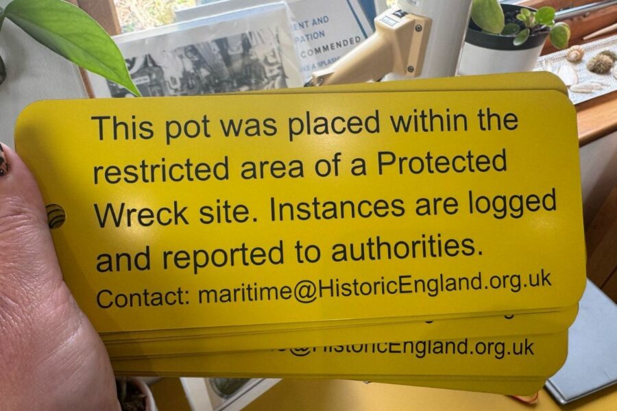 Pots found on protected wreck sites spark concerns about illegal fishing