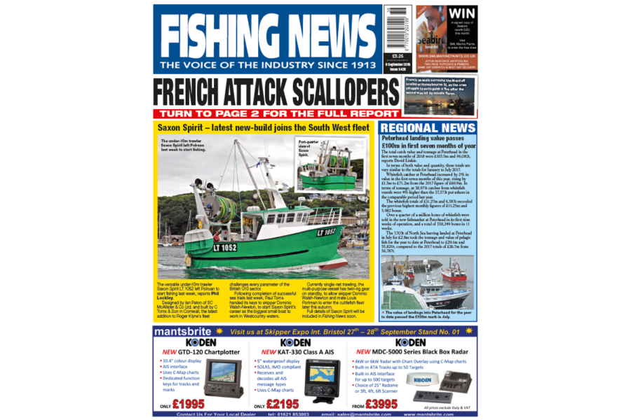 NEW ISSUE: FISHING NEWS 06.09.18