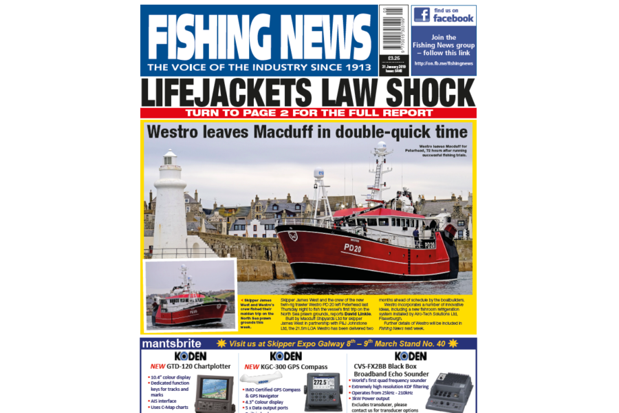 New Issue: Fishing News 31.01.19