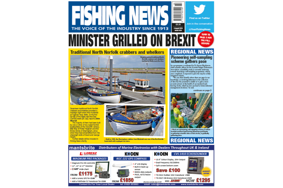 NEW ISSUE: FISHING NEWS 09.08.18