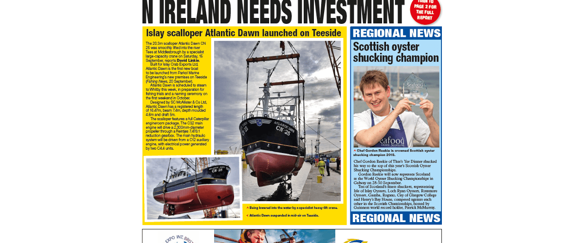 NEW ISSUE: FISHING NEWS 27.09.18