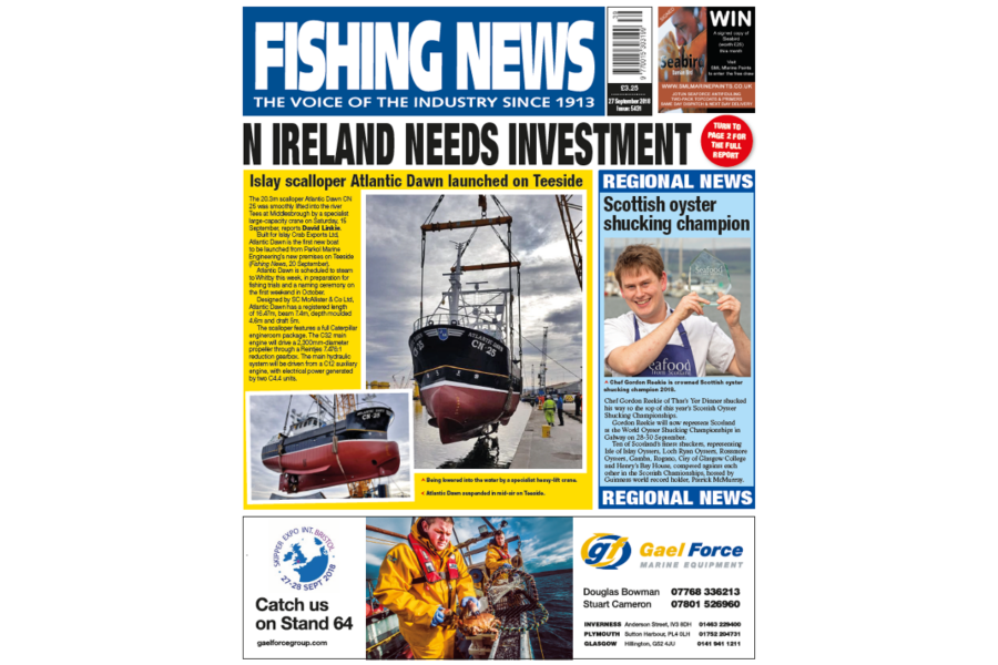 NEW ISSUE: FISHING NEWS 27.09.18