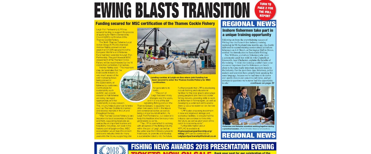 NEW ISSUE: FISHING NEWS 05.04.18