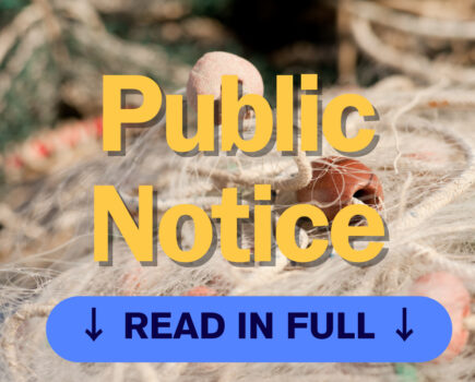 Public Notice: The Marine Works (Environmental Impact Assessment)